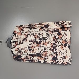 Long sleeved tie-dyed t-shirt